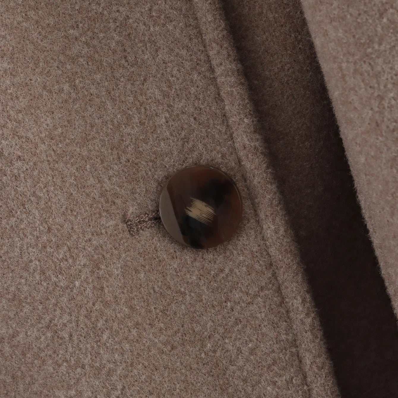 ELENA Oversized Sjaal-Kraag Jas