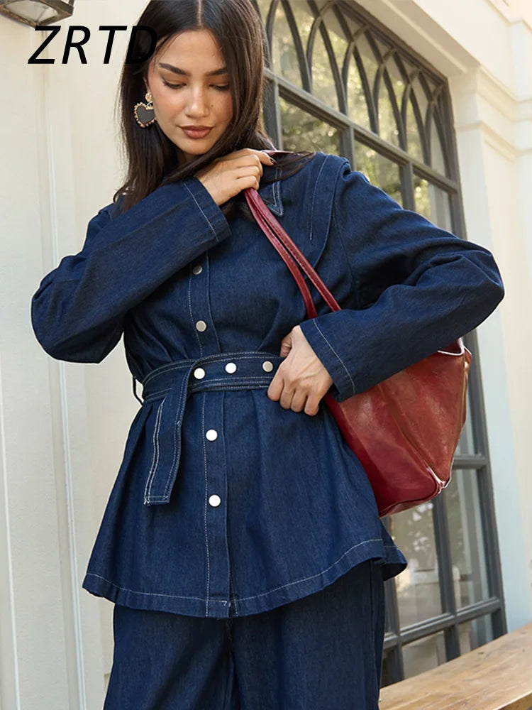 MIA Denim 2-delig broekset