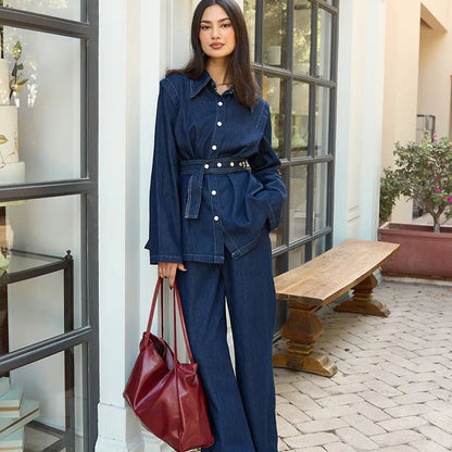 MIA Denim 2-delig broekset